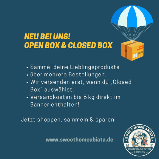 Neu im Shop: Open Box & Closed Box – So funktioniert das Sammeln deiner Bestellungen!
