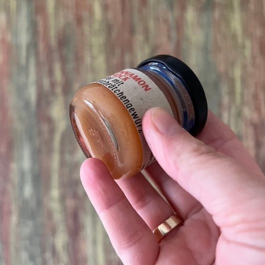 Cinnamon Shock – Apfel mit Franzbrötchengewürz - Fruchtaufstrich 40 Gramm