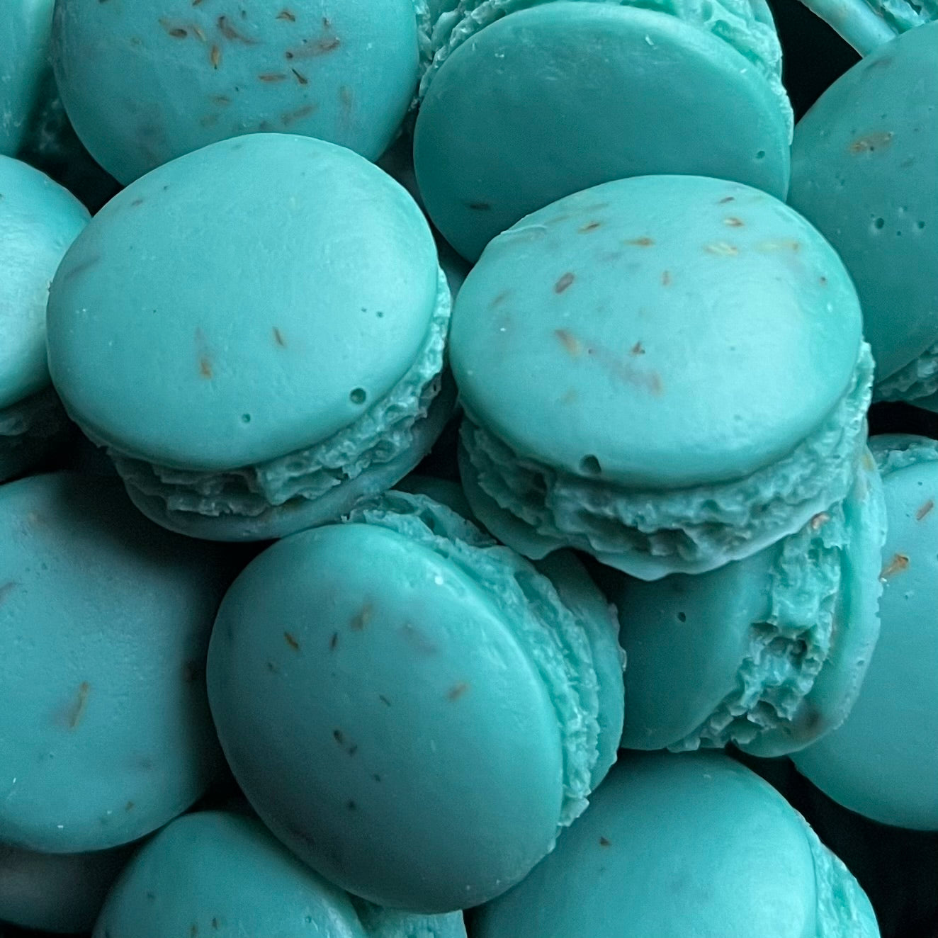 1 Duftwachs Macaron - Frankincense & Myrrh / Weihrauch & Myrrhe