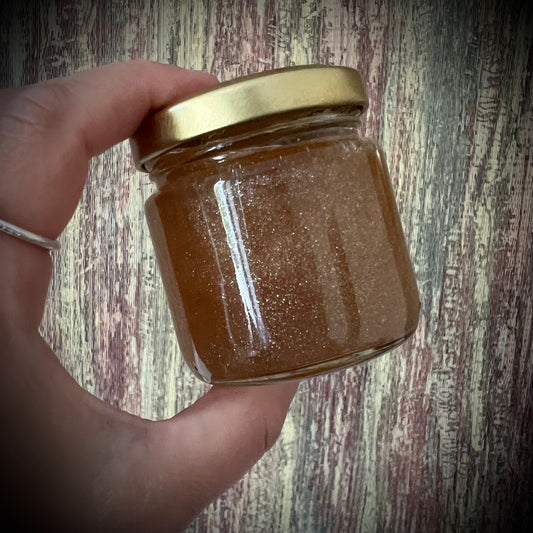 Royal Spark – Red Bull® White Edition Kokos-Blaubeere mit Sprite & Glitzer -Gelee - 100 Gramm