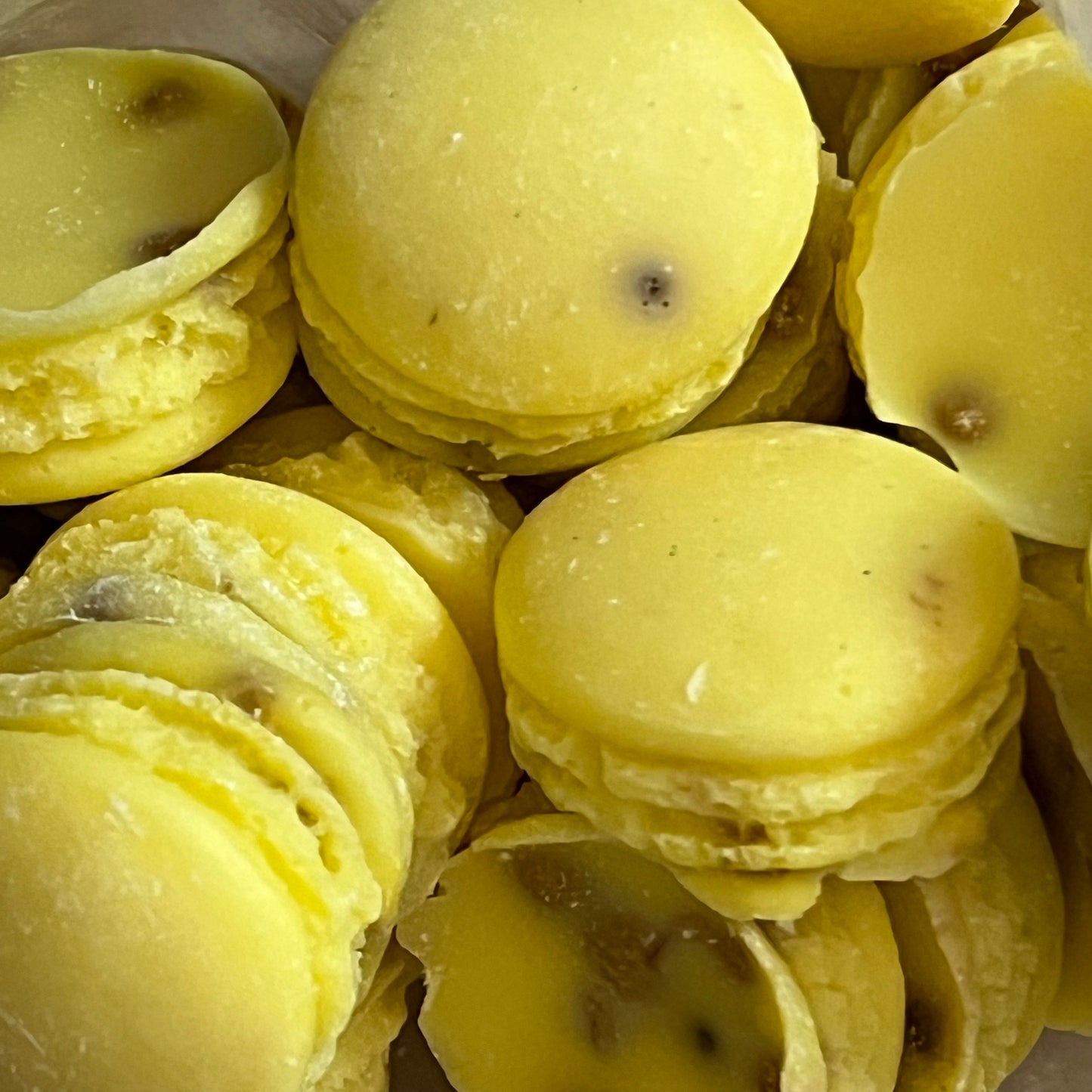 1 Duftwachs Macaron - Lemon Sorbet / Zitronensorbet