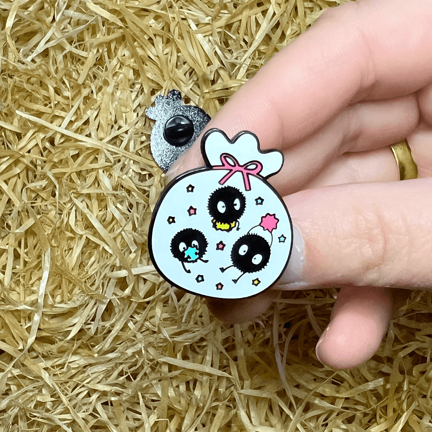 Pin - Beutel mit Rußmännchen - Sweet Home Abiata