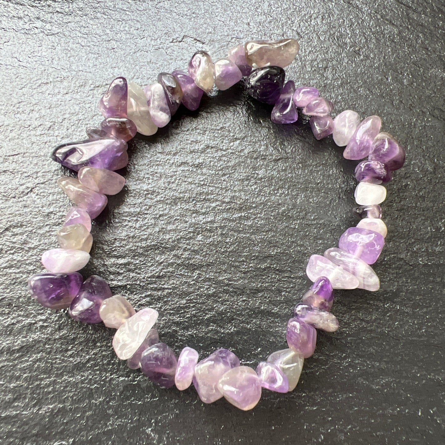 Amethyst - Splitterarmband