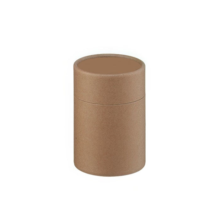 Pappdose Natur (Leerverpackung) - für 1 Glas á 100 Gramm (90x66mm)