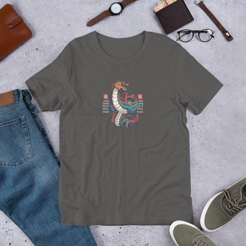 Unisex-T-Shirt Drache