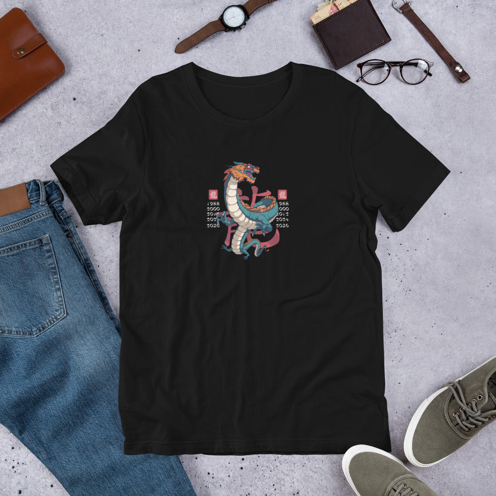 Unisex-T-Shirt Drache