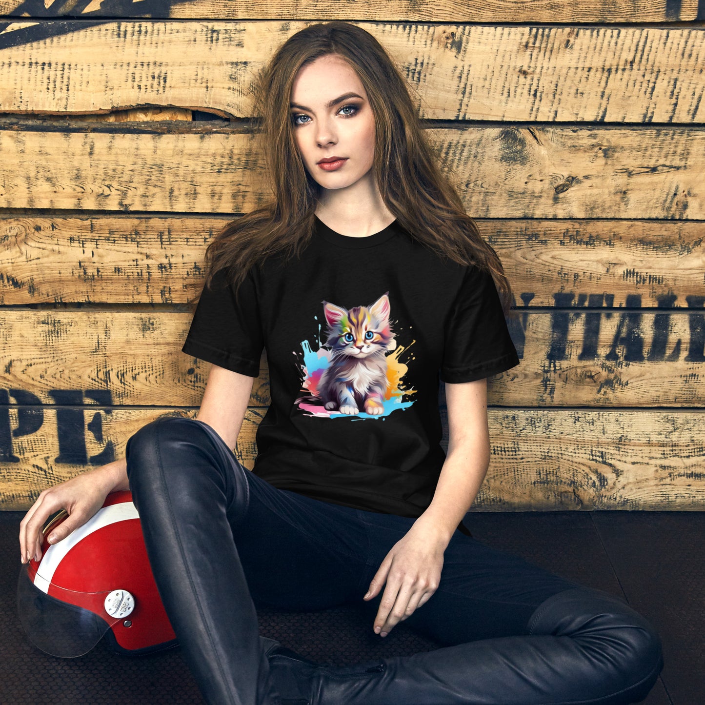 Unisex-T-Shirt Cat 1