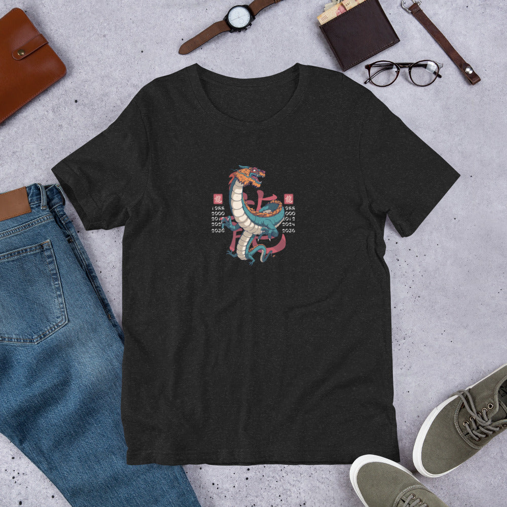 Unisex-T-Shirt Drache
