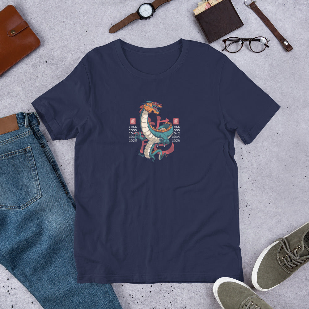 Unisex-T-Shirt Drache
