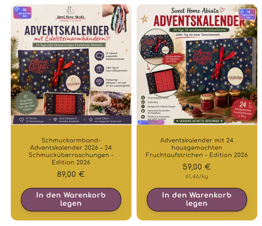 … warum es bei uns gleich zwei Adventskalender gibt?