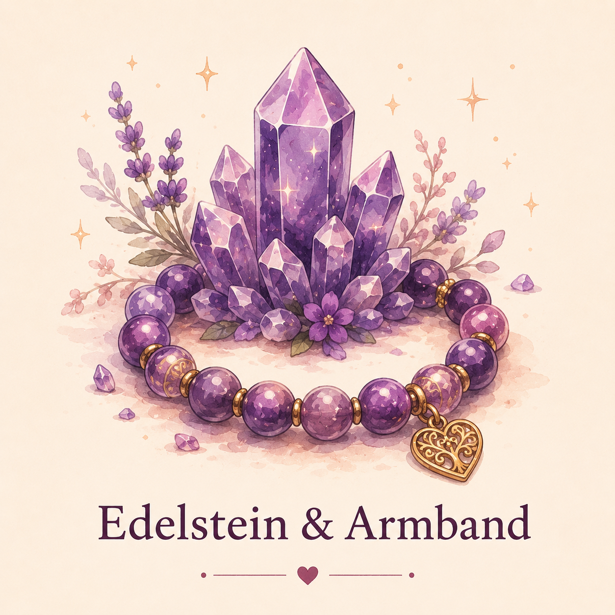 schmuck aus edelsteinen und mineralien