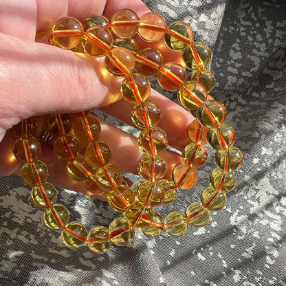 Citrin – Armband - 10mm