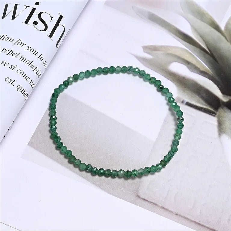 Aventurin - Armband 3 mm | Facettiert