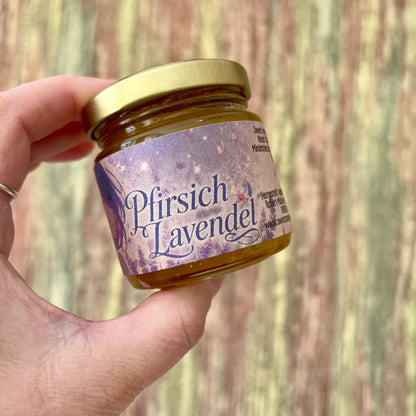 Pfirsich Lavendel - Fruchtaufstrich 100 Gramm