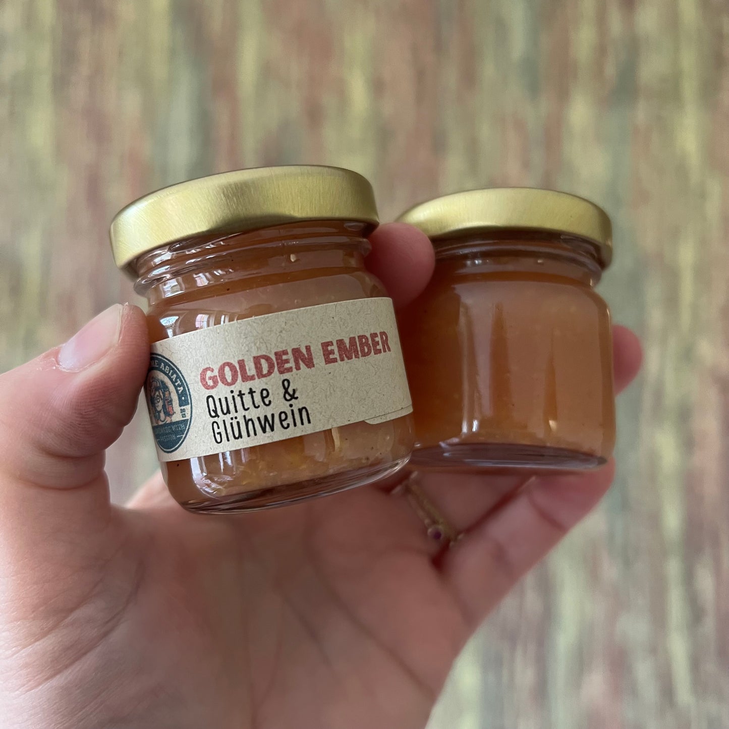 Golden Ember – Quitte & Glühwein -Fruchtaufstrich - 40 Gramm