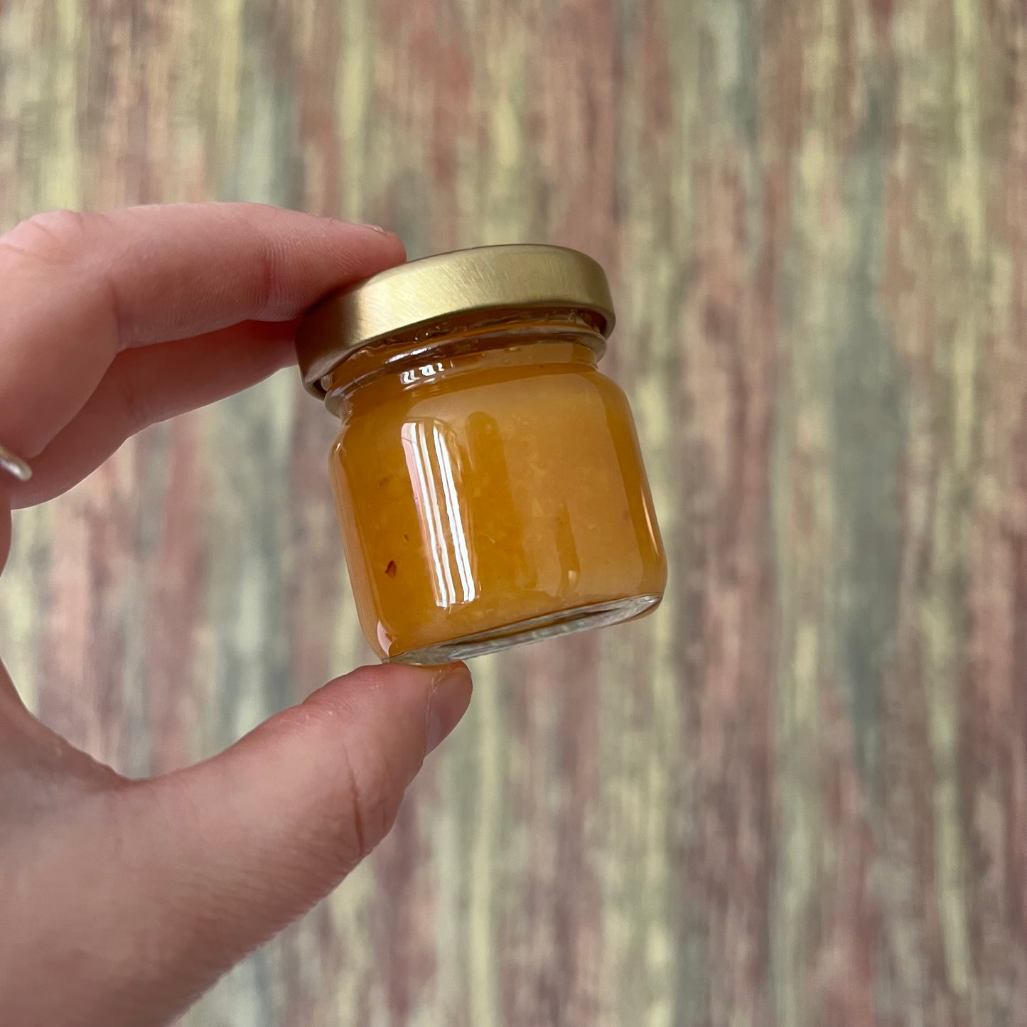 Amber Glow – Quitte & Mandarine -Fruchtaufstrich - 40 Gramm