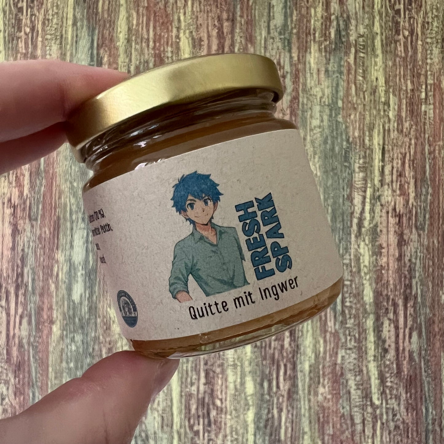 Fresh Spark – Quitte & Ingwer - Fruchtaufstrich - 100 Gramm