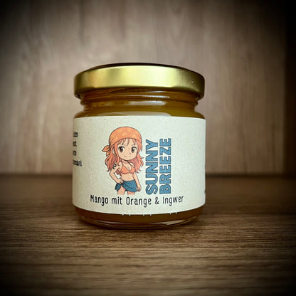 Sunny Breeze – Mango trifft Orange & Ingwer - Fruchtaufstrich - 100 Gramm