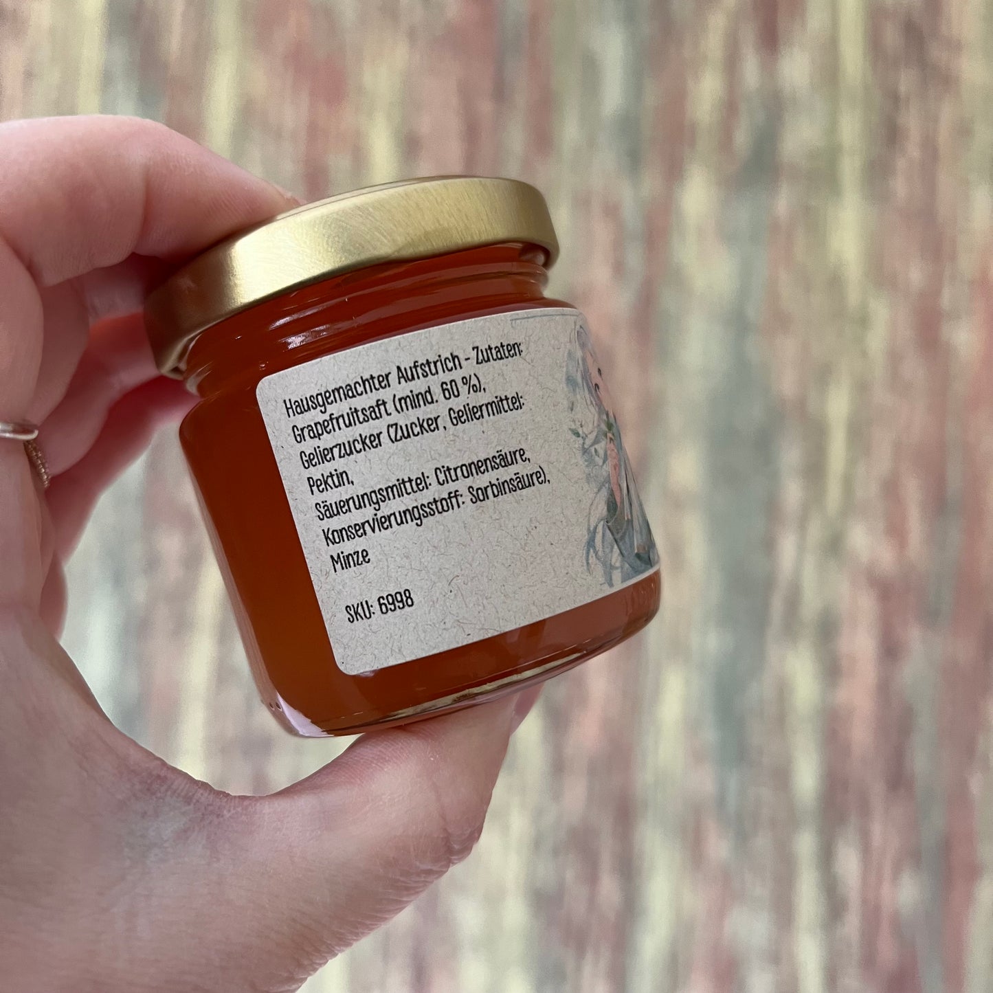Grapefruit Minze - Fruchtaufstrich 100 Gramm
