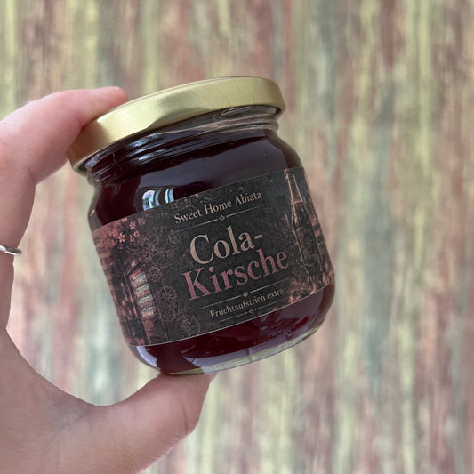 Sauerkirsche mit Cola und Vanille - Fruchtaufstrich extra - 200 Gramm