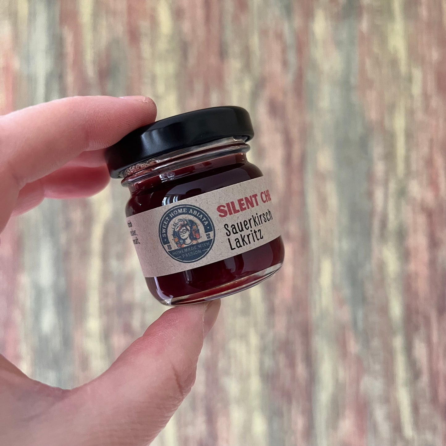 Silent Cherry - Sauerkirsche mit Lakritz - Fruchtaufstrich 40 Gramm