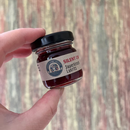 Silent Cherry - Sauerkirsche mit Lakritz - Fruchtaufstrich 40 Gramm
