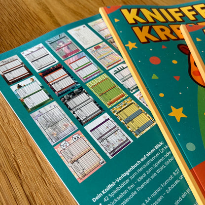 Kreativ Würfelblock: 21 kreative Spielvorlagen zum Heraustrennen! - Limited Edition Capybara