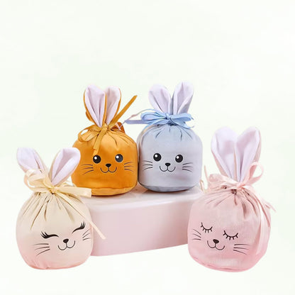 Oster Geschenkbeutel aus Samt – wiederverwendbare Geschenkverpackung - ohne Inhalt