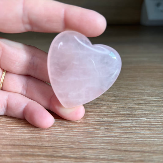 Rosenquarz Herz