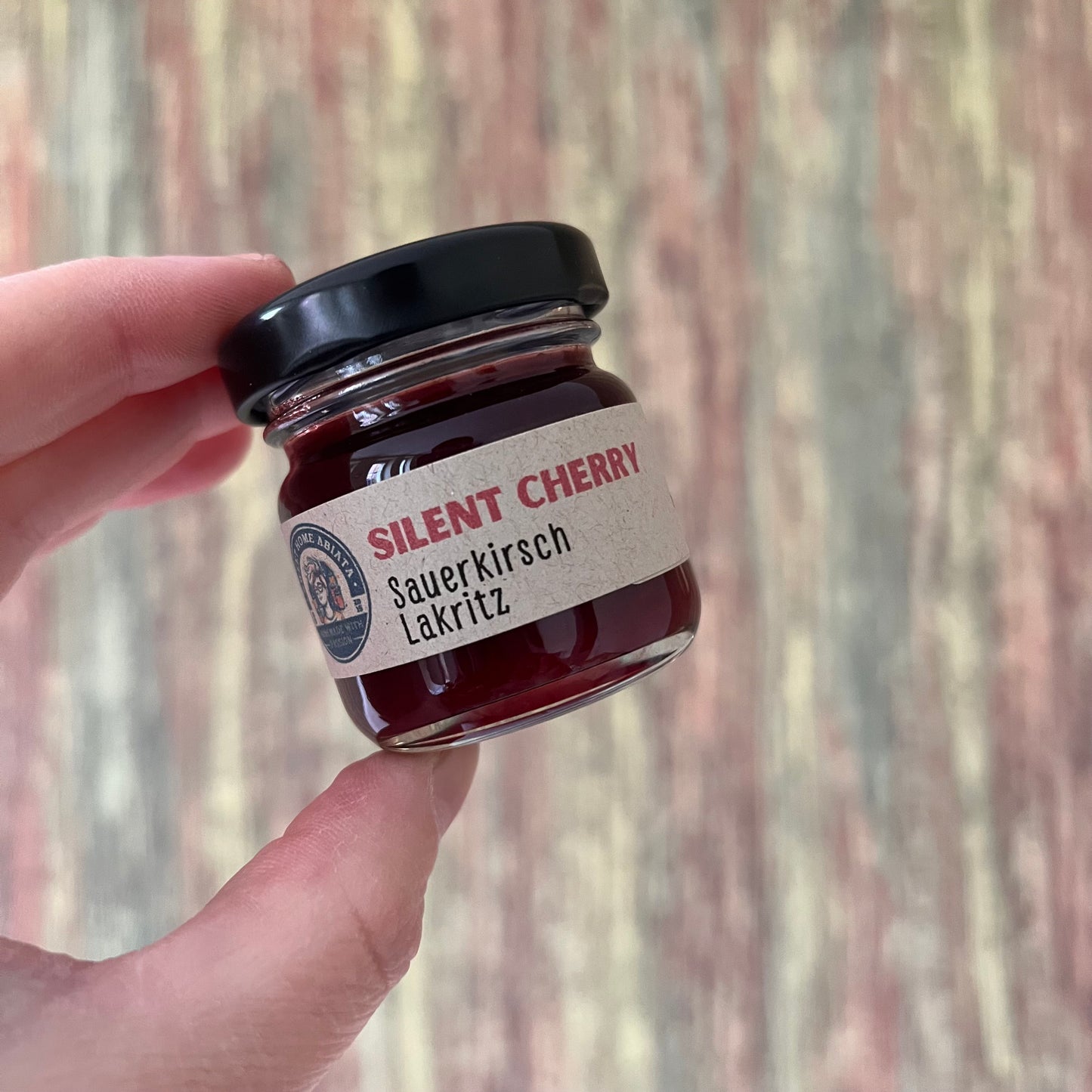 Silent Cherry - Sauerkirsche mit Lakritz - Fruchtaufstrich 40 Gramm