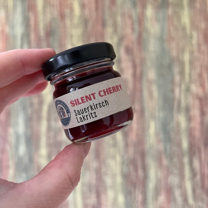 Silent Cherry - Sauerkirsche mit Lakritz - Fruchtaufstrich 40 Gramm