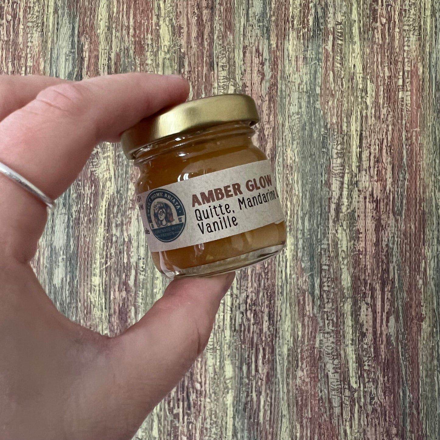 Amber Glow – Quitte & Mandarine -Fruchtaufstrich - 40 Gramm