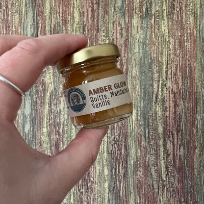 Amber Glow – Quitte & Mandarine -Fruchtaufstrich - 40 Gramm