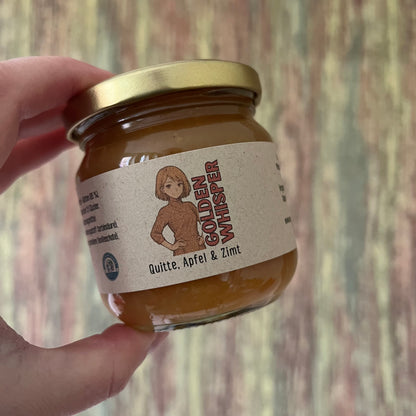 Golden Whisper – Quitte, Apfel & Zimt - Fruchtaufstrich - 200 Gramm