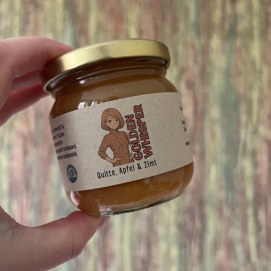 Golden Whisper – Quitte, Apfel & Zimt - Fruchtaufstrich - 200 Gramm