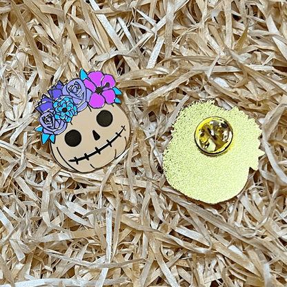 Pin - Blumen Kürbis - Sweet Home Abiata