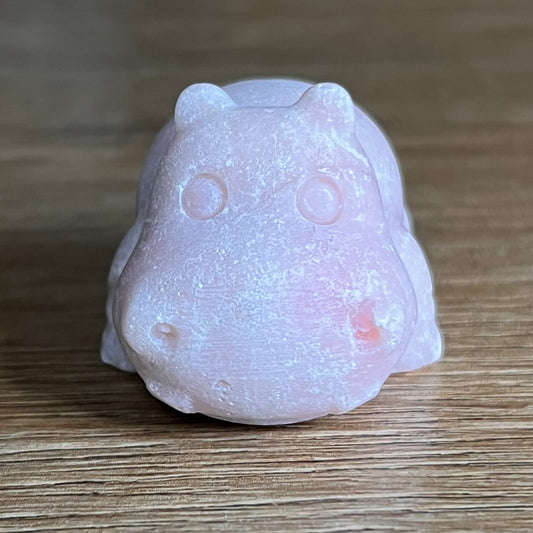Pink Opal Nilpferd