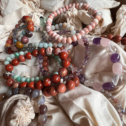 Lucky Stone Surprise Egg | Edelsteinarmband mit Bedeutung | Überraschung