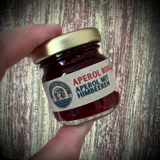 Aperol Rouge – Himbeere mit Aperol - Fruchtaufstrich - 40 Gramm