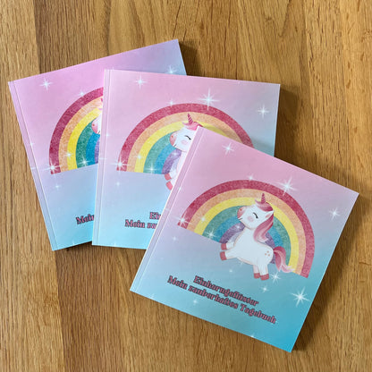Einhorngeflüster: Mein zauberhaftes Tagebuch: Ein Tagebuch für Kinder und Jugendliche, 60 Tage voller Erinnerungen, Selbstreflexion und Gedanken