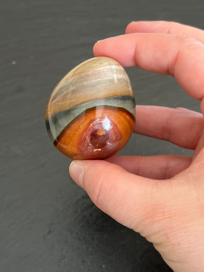 Ei aus Ozeanjaspis - wählbare Größe