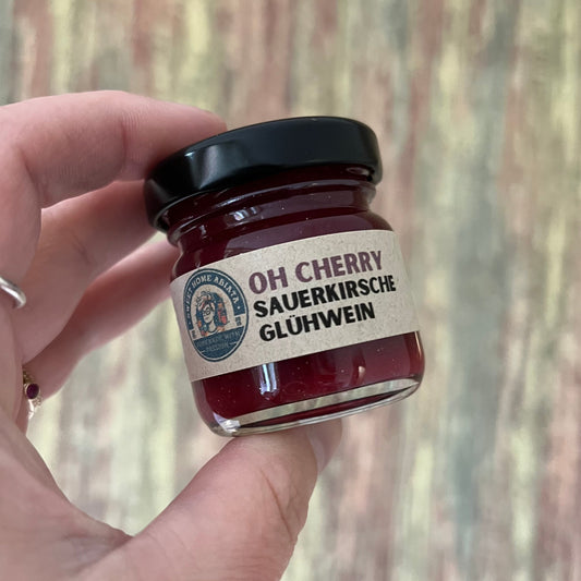 Oh Cherry - Sauerkirsche mit Glühwein - Fruchtaufstrich - 40 Gramm