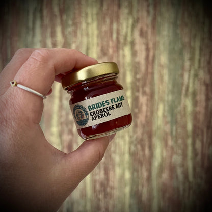 Bride´s Flame – Erdbeere mit Aperol - Fruchtaufstrich - 40 Gramm