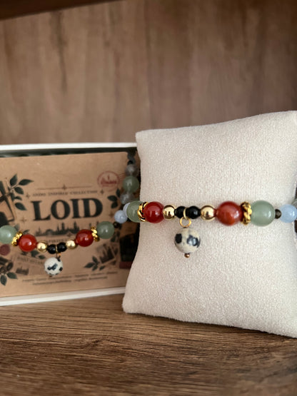 Loid - Inspiriert von "Spy x Family" - Perlenarmband