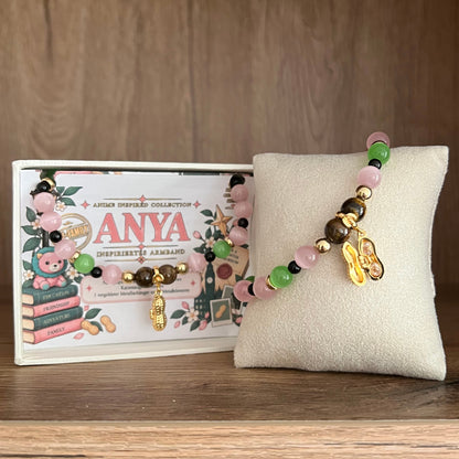 Anya - Inspiriert von "Spy x Family" - Perlenarmband