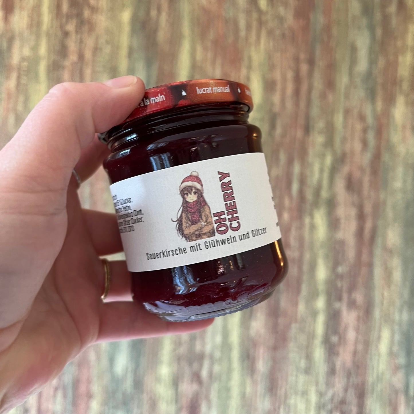 Oh Cherry - Sauerkirsche mit Glühwein - Fruchtaufstrich - 200 Gramm