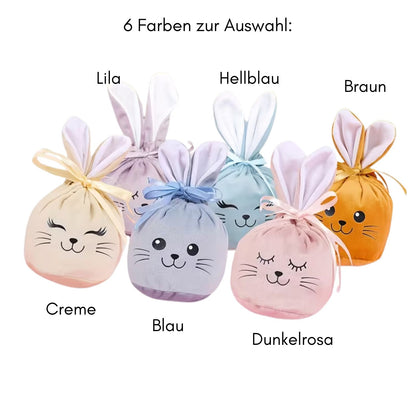 Oster Geschenkbeutel aus Samt – wiederverwendbare Geschenkverpackung - ohne Inhalt