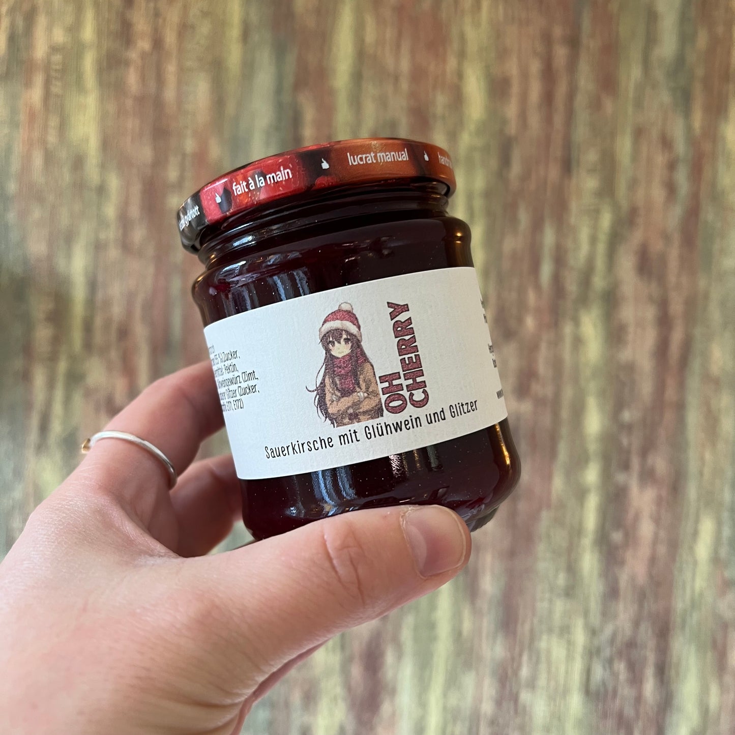 Oh Cherry - Sauerkirsche mit Glühwein - Fruchtaufstrich - 200 Gramm