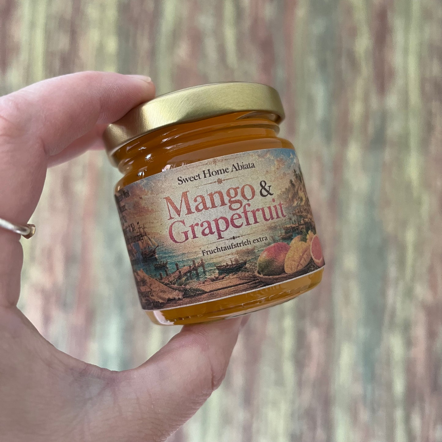 Mango und Pink Grapefruit - Fruchtaufstrich extra - 100 Gramm