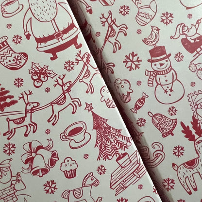 Schmuckkarton für 3x100 Gramm Gläser (Leerverpackung) - WEIHNACHTEN